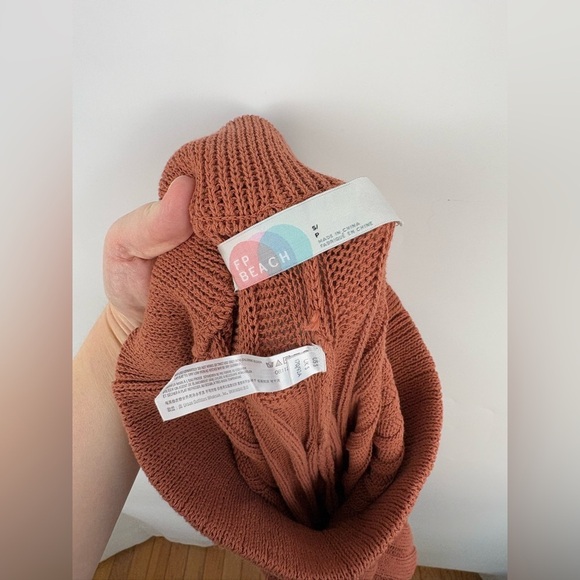 Free People Imogene Sweater Set In Salmon Rust - Picture 14 of 15